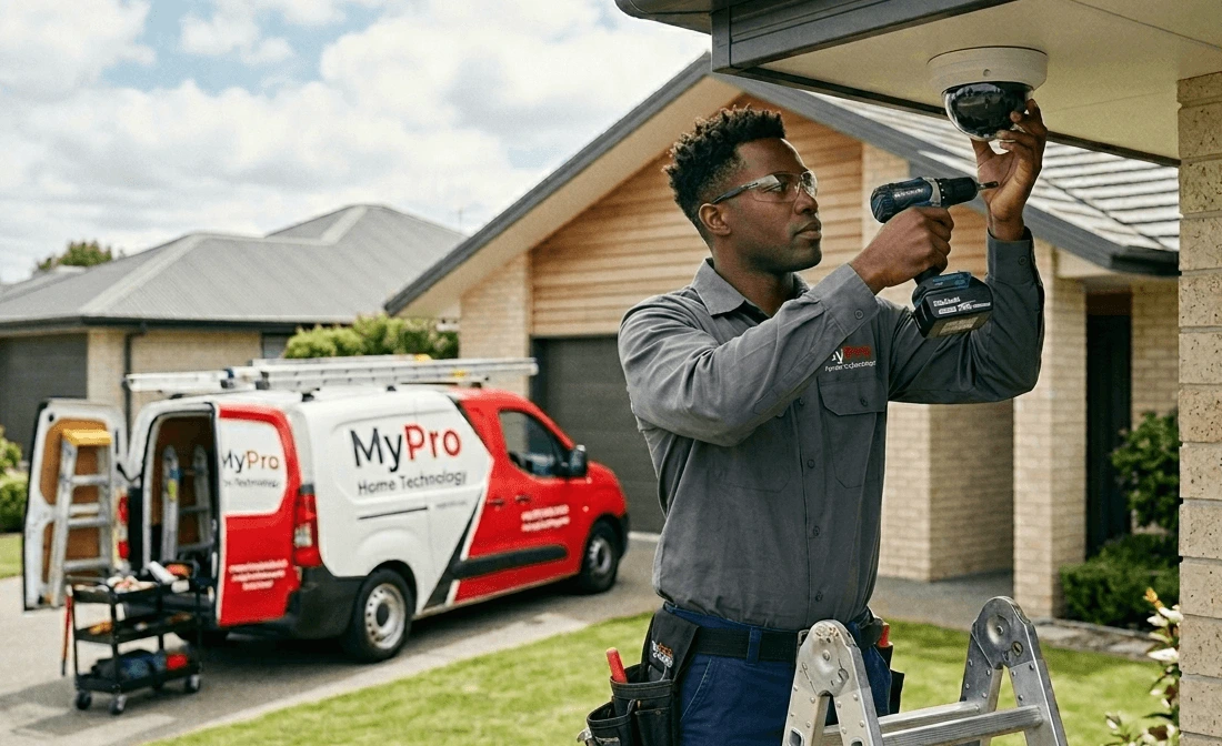 CCTV Security Camera Installation (residential)