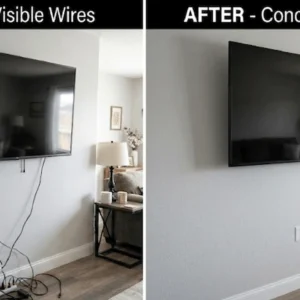 TV In-Wall Cable Running