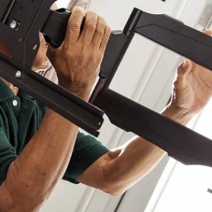 Tv dismount or remount